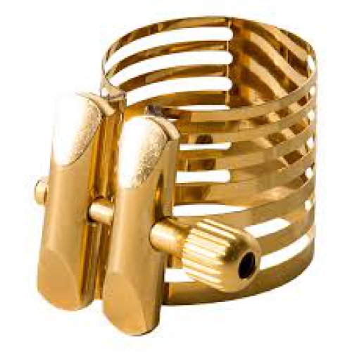 Rovner Platinum Ligature Gold PG-2R Tenor Sax Ebo. Rovner Platinum Ligature Gold PG-2R Tenor Sax Ebo.