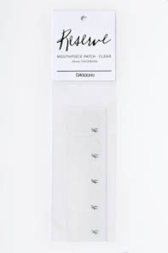 Daddario Reserve Mouthpiece Patch (0,35 mm thickness) Clear Daddario Reserve Mouthpiece Patch (0,35 mm thickness) Clear