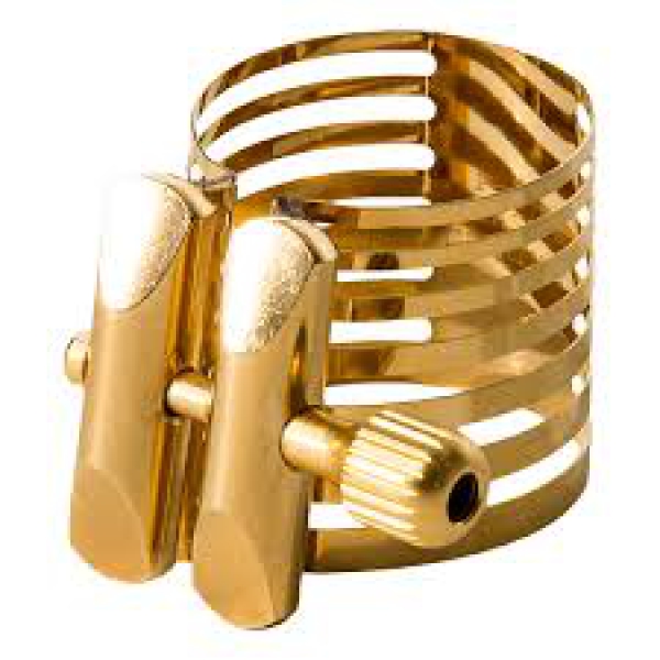 Rovner Platinum Ligature Gold PG-2R Tenor Sax Ebo. Rovner Platinum Ligature Gold PG-2R Tenor Sax Ebo.