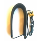 Preview: Dave Guardala DeLuxe Tragegurt Elchleder Black Plastichook