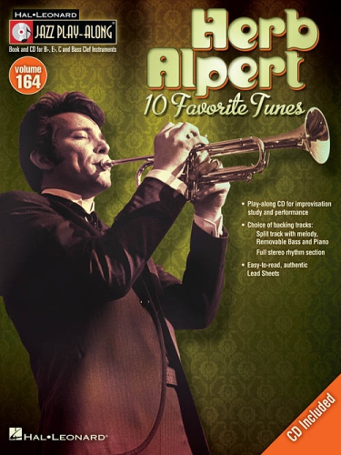 Jazz Play-Along Volume 164 Herb Alpert