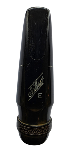 Preview: Selmer Vintage Soloist E Short Shank Alto Ebonit-Mundstück – gebraucht