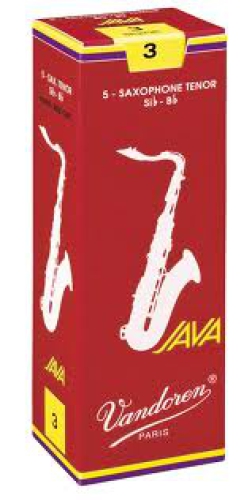 Vandoren JAVA RED Tenorsax 1 Packung mit 5 Blätter