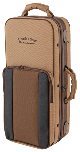 A&S Altosax Etui Vintage  braun
