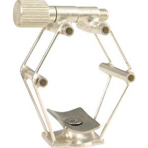 Francois Louis Ligature Pure Brass Klarinette versilbert