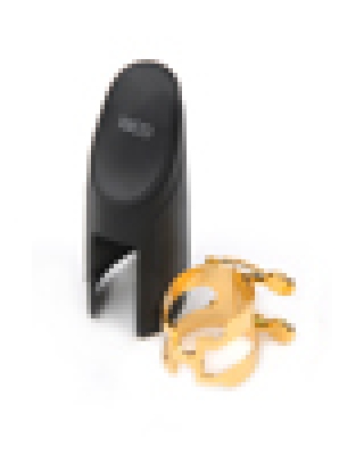 DAddario H-Ligature HAS1G Altosax goldpl. + Cap