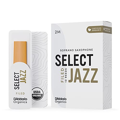 Daddario Organic Select Jazz Filed Sopransax Paket 10 Stück