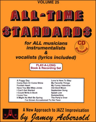 Jamey Aebersold Vol.25 17 All Time Standards