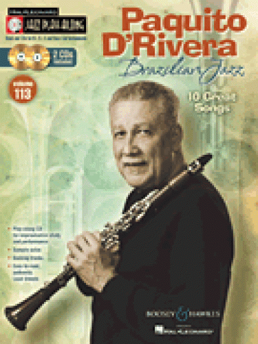 Jazz Play-Along Volume 113   Paquito D'Rivera - Brazilian Jazz