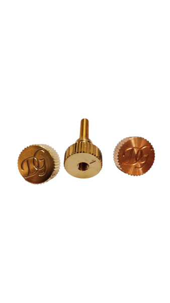 Dave Guardala Booster Neck Screw Bundle Size 1 gold plated - Kopie