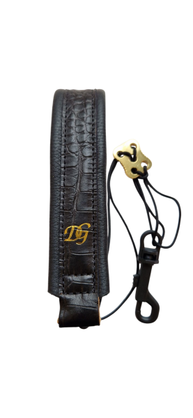 Dave Guardala Deluxe Tragegurt Elchleder Black Plastichook