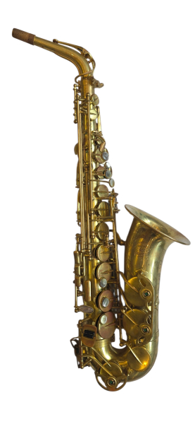 System 54 Power Bell Altsaxophon unlackiert – gebraucht (Kommissionsverkauf)