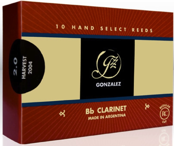 Gonzalez Regular Cut (RC) Bb Clarinet Reeds
