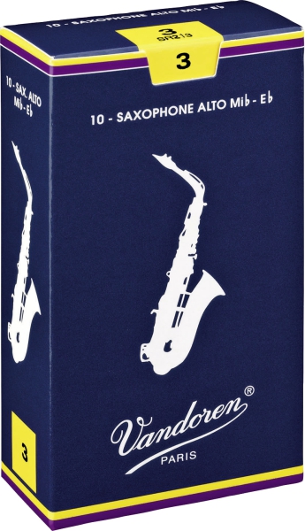Vandoren Traditionell Altosax 10 Blätter