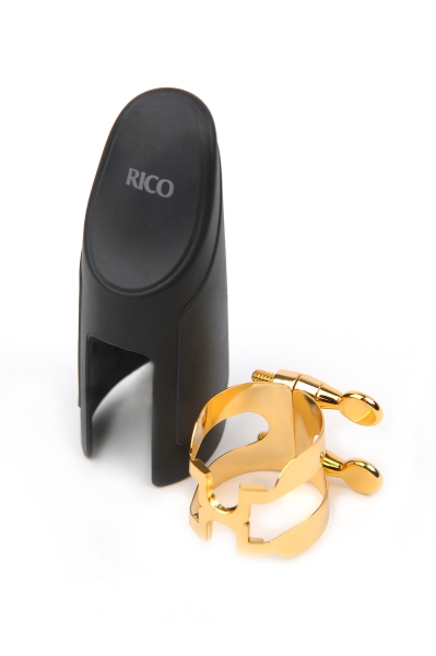 DAddario Retro H-Ligature Sopranosax goldplated with Cap