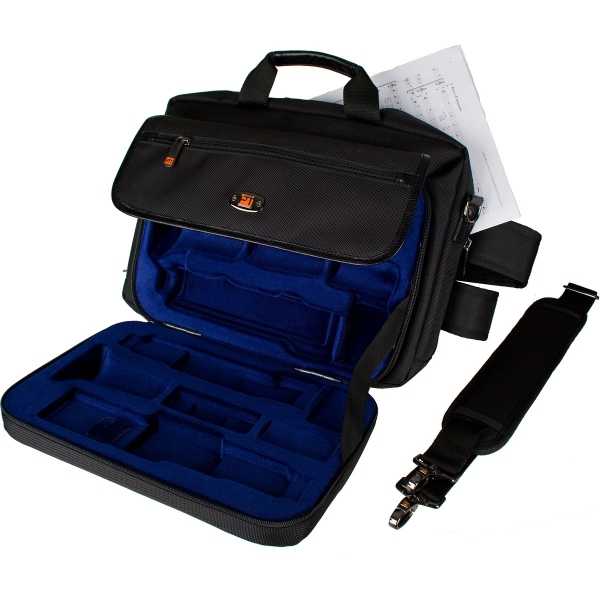Protec Pro Pac DeLuxe Case Deutsche Bb-Klarinette Slimline Schwarz