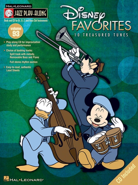 Jazz Play-Along Volume 93 Disney Favorites