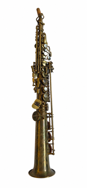 System 54 Superior Class Pure Brass Soprano Saxophone – gebraucht