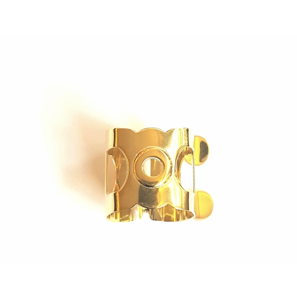 Wood Stone Ligature O.Link M Messing(Brass) Tenor Sax Metall