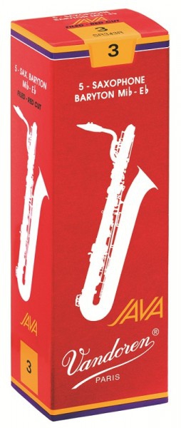 Vandoren Java Filed Red Cut Bariton 1 Blatt