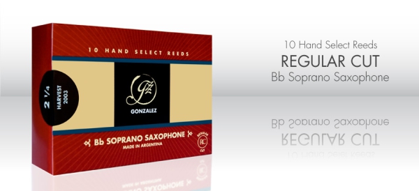 Gonzalez Regular Cut (RC) Sopransax 10 Blätter