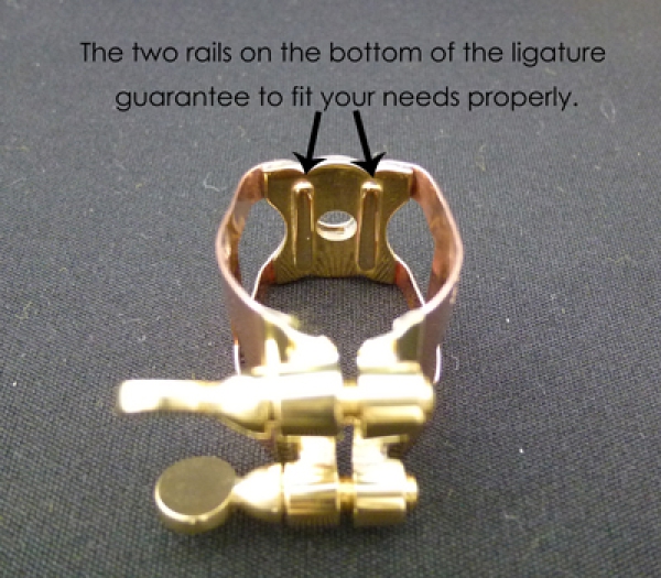 Wood Stone Ligature Selmer Brass Rubber Tenor Sax