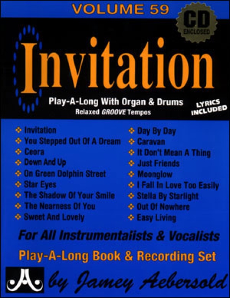 Jamey Aebersold Vol.59  Invitation