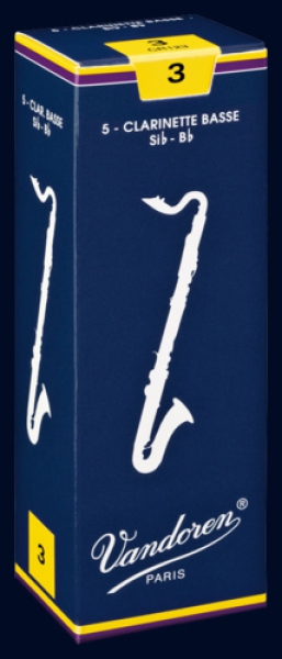 Vandoren Traditionell Bass Klarinette 5 Blätter