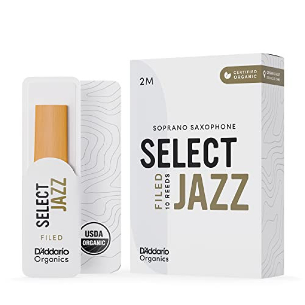 Daddario Organic Select Jazz Filed Sopransax Einzelblatt